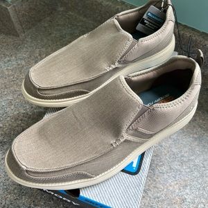 Skechers with memory foam Men’s Delton slip-ons size 13 NWT